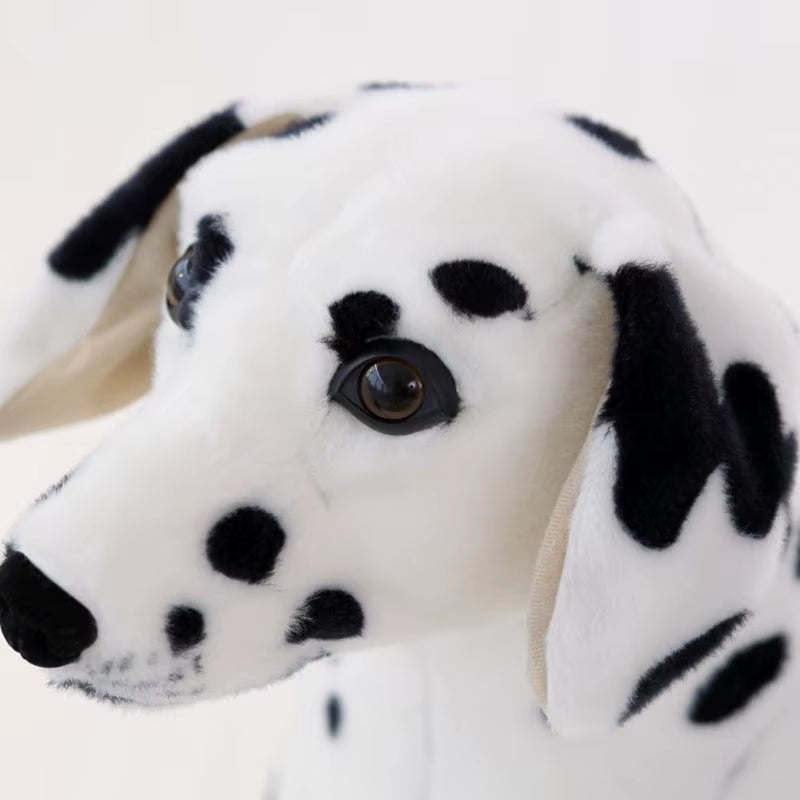 Stuffed Animals Dog Dalmatian Plush Toy Lifelike Giant Dog Toy Realistic Animal Kids Toys Gift for Children