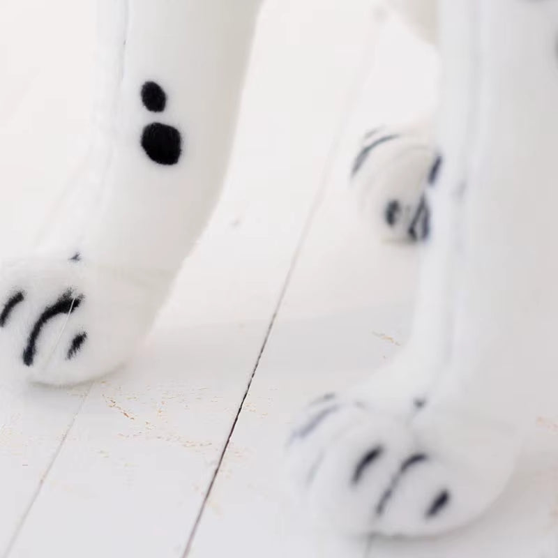 Stuffed Animals Dog Dalmatian Plush Toy Lifelike Giant Dog Toy Realistic Animal Kids Toys Gift for Children