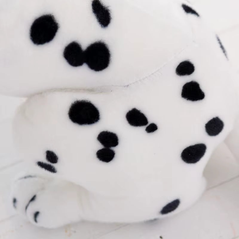Stuffed Animals Dog Dalmatian Plush Toy Lifelike Giant Dog Toy Realistic Animal Kids Toys Gift for Children